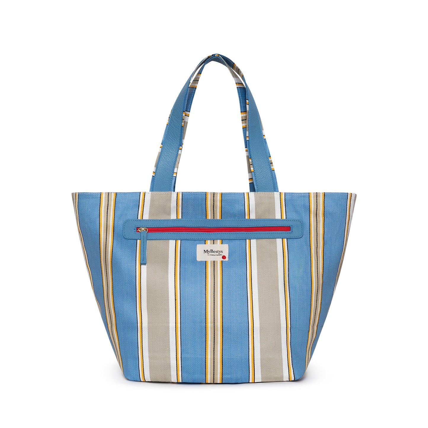 TOTE AZUL REVERSIBLE