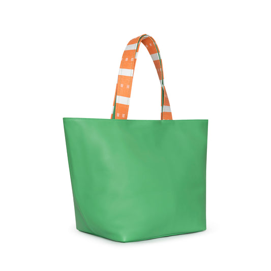 TOTE VERDE REVERSIBLE