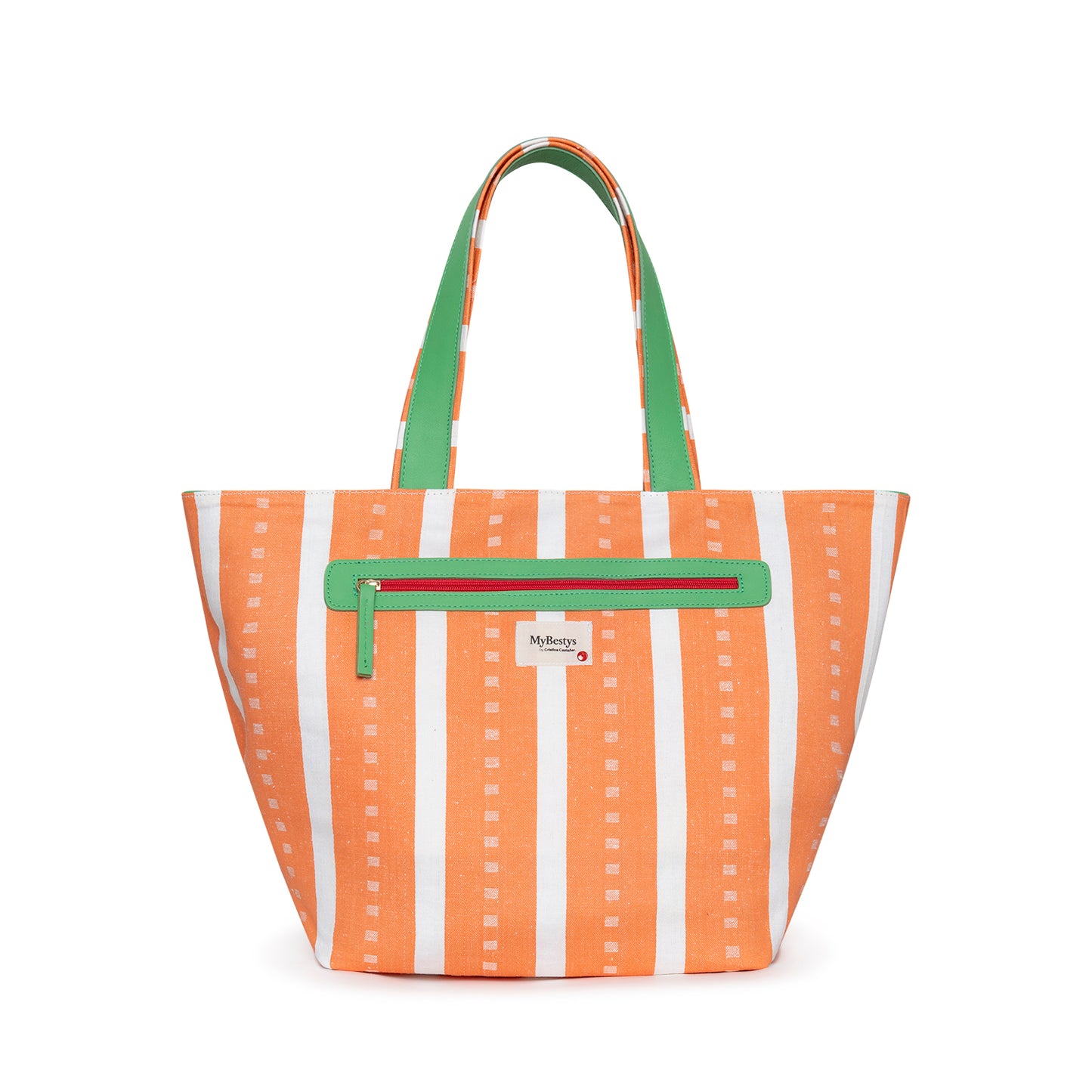TOTE VERDE REVERSIBLE