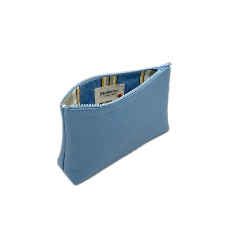 ZIP POUCH S Blue