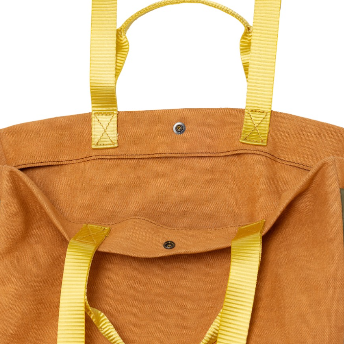 TOTE HORIZONTAL COTTON BICOLOR