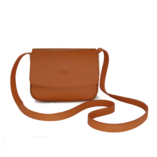 BANDOLERA MINI NATURAL LEATHER