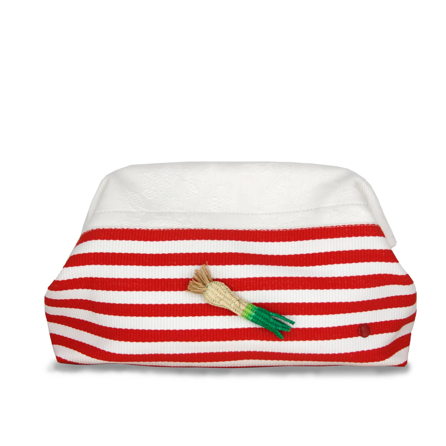 Clutch Red Stripes Leek