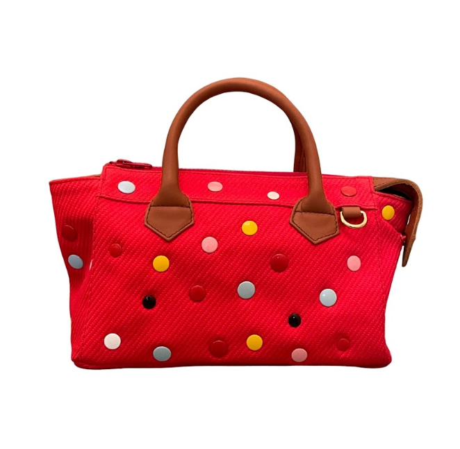 YAYOI CRI MINI COTTON RED-COLOUR DOTS