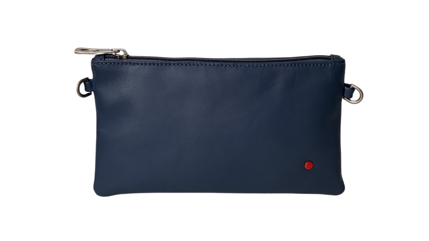 ZIP POUCH S BLUE