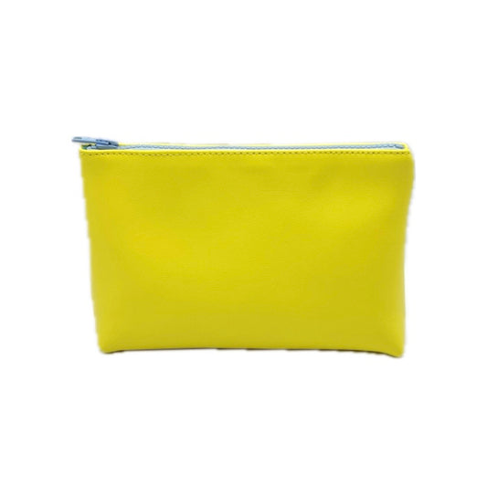 ZIP POUCH S YELLOW