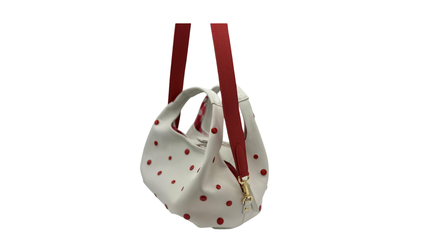 TOKYO LEATHER RED DOTS