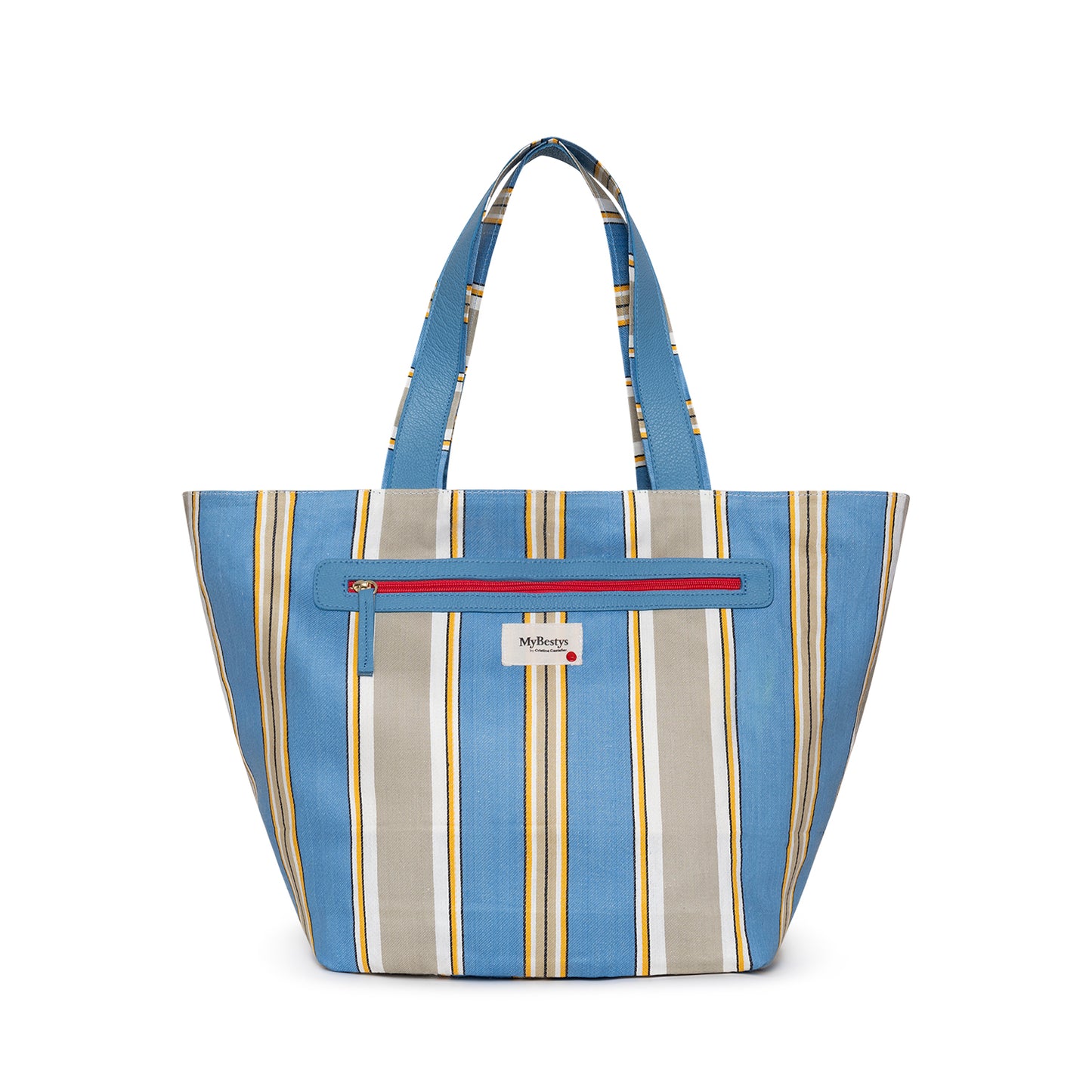 TOTE AZUL REVERSIBLE