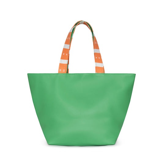 TOTE VERDE REVERSIBLE