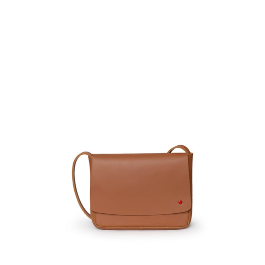 Bandolera cuir brown
