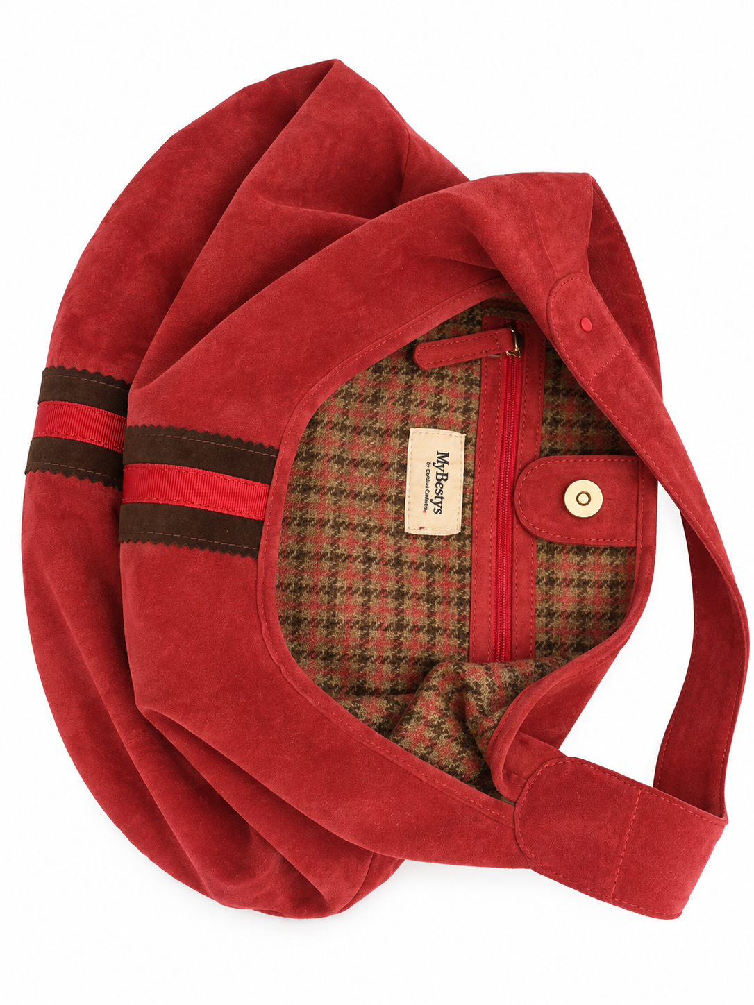 FIONA STRIPE SUEDE L