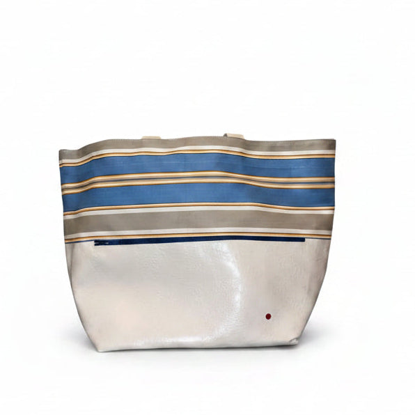 TOTE BOAT WHITE-BLUE