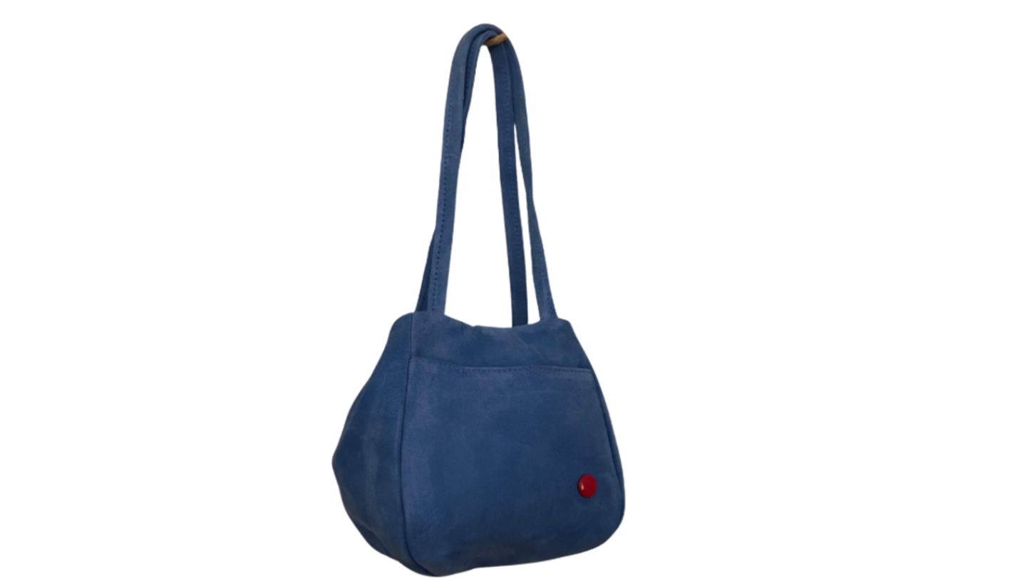 BOMBONERA BLUE SUEDE