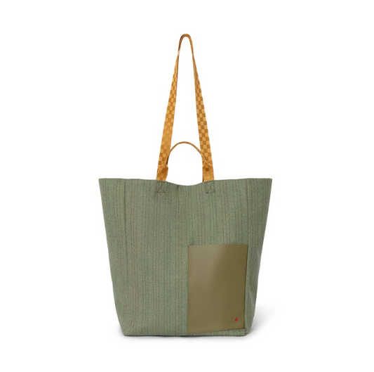 TOTE  VERTICAL GREEN ESPIGA