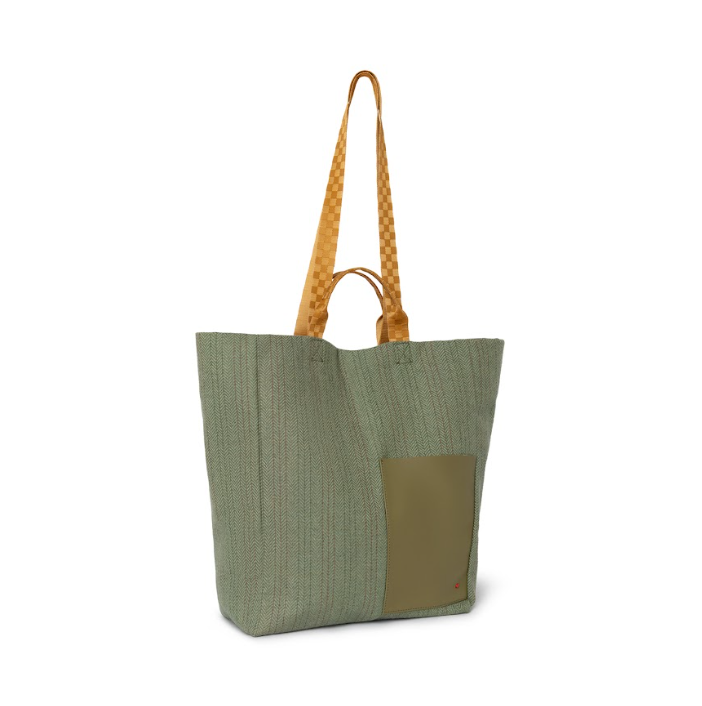 TOTE  VERTICAL GREEN ESPIGA