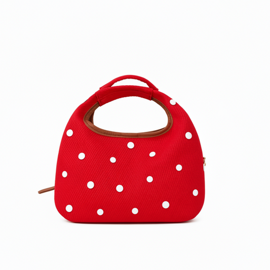 TOKYO COTTON RED WHITE DOTS
