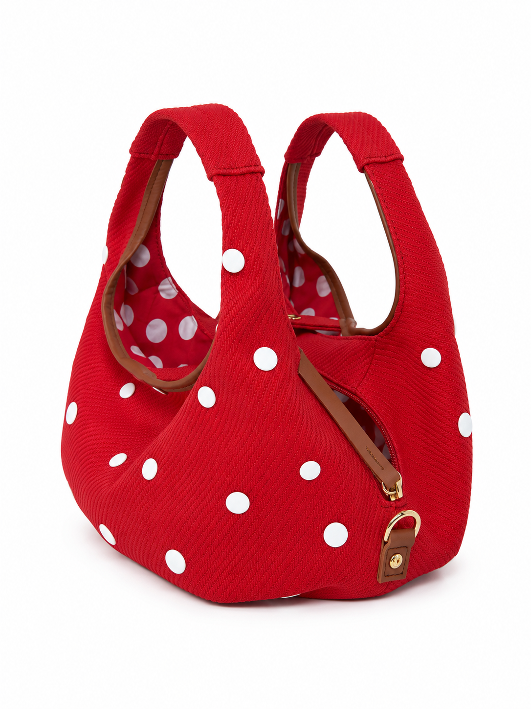 TOKYO COTTON RED WHITE DOTS