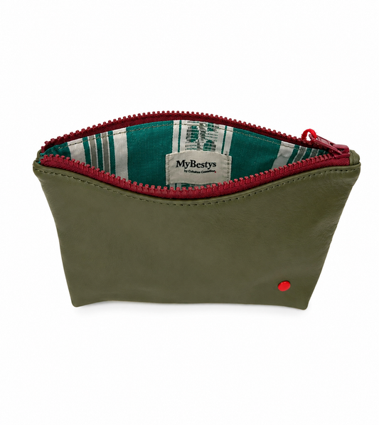 ZIP POUCH LEATHER