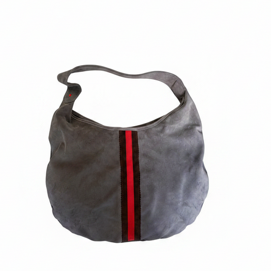 FIONA STRIPE SUEDE