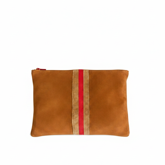 ZIP POUCH STRIPE M