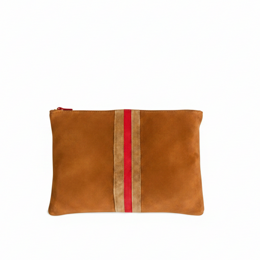 ZIP POUCH STRIPE M