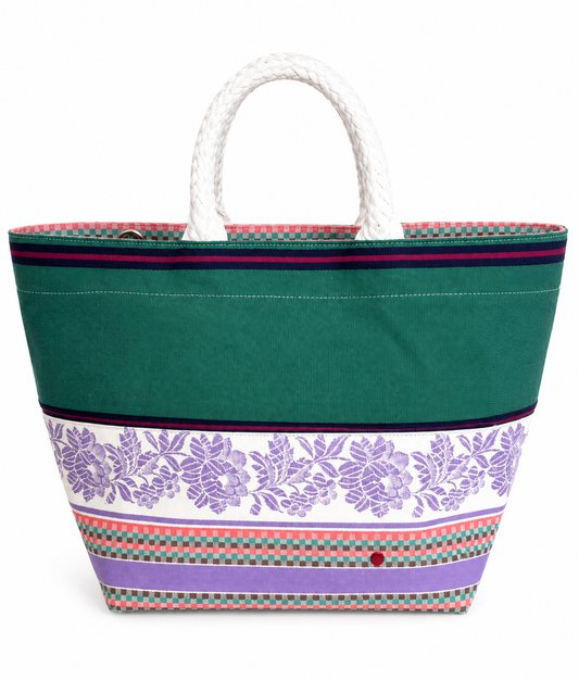 Tote Medium floral green