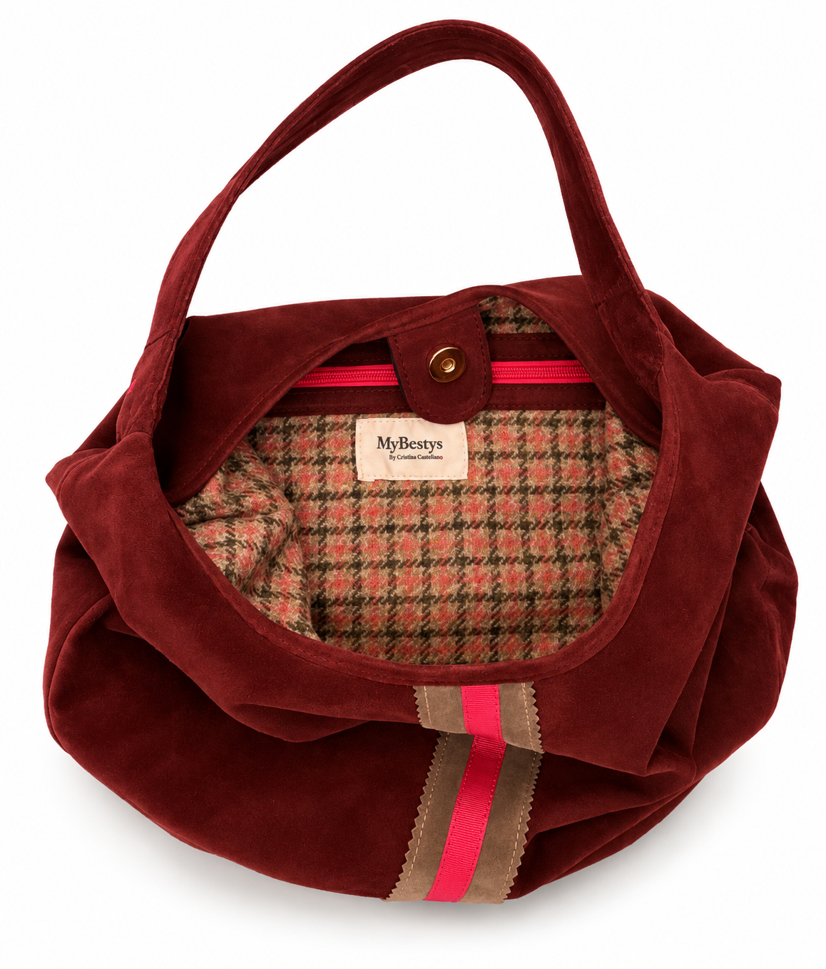 FIONA STRIPE SUEDE L