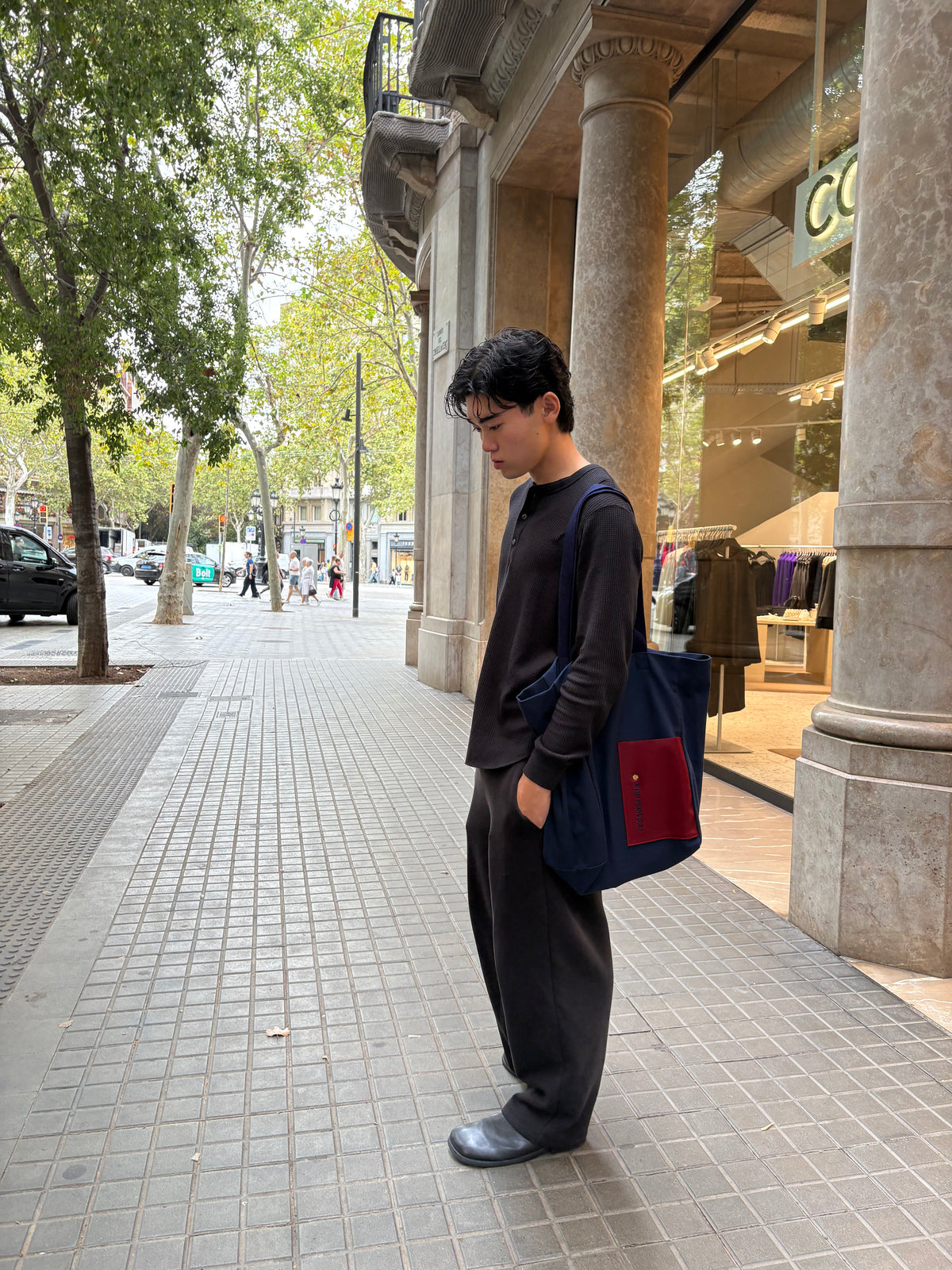 C.CASTAÑER BLAUGRANA TOTE BAG