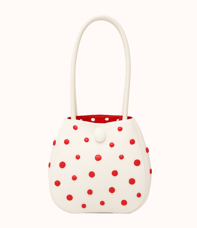 BOMBONERA COTTON WHITE YAYOI HOMAGE