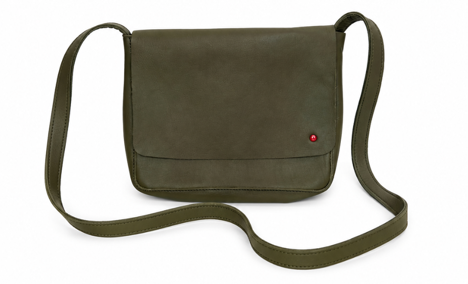 LEATHER SHOULDER BAG