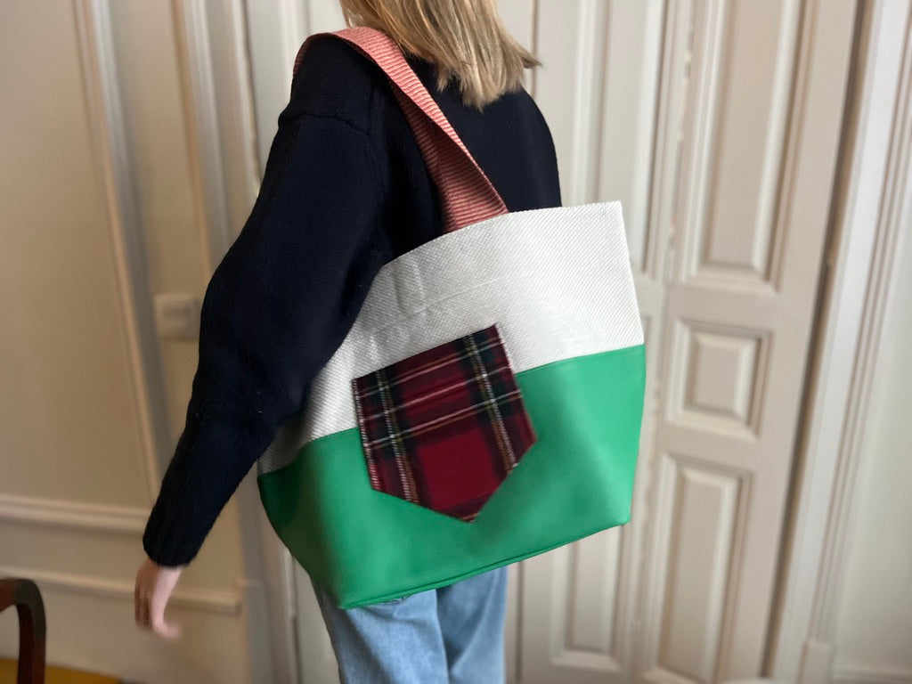 TOTE MEDIUM LARGE GREEN