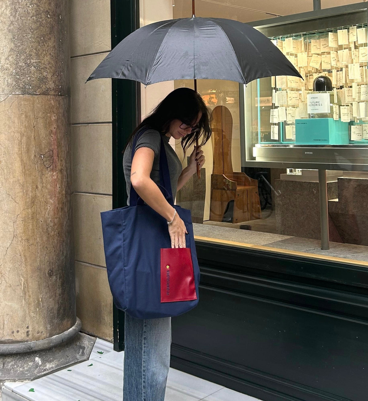 C.CASTAÑER BLAUGRANA TOTE BAG