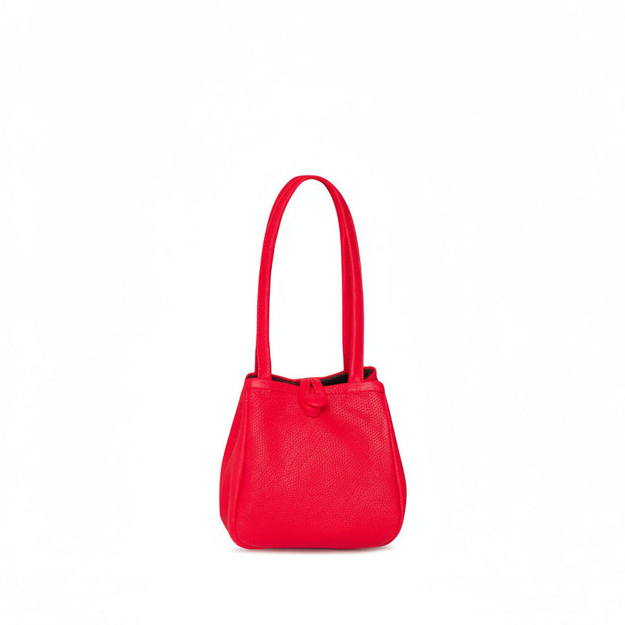BOMBONERA RED LEATHER