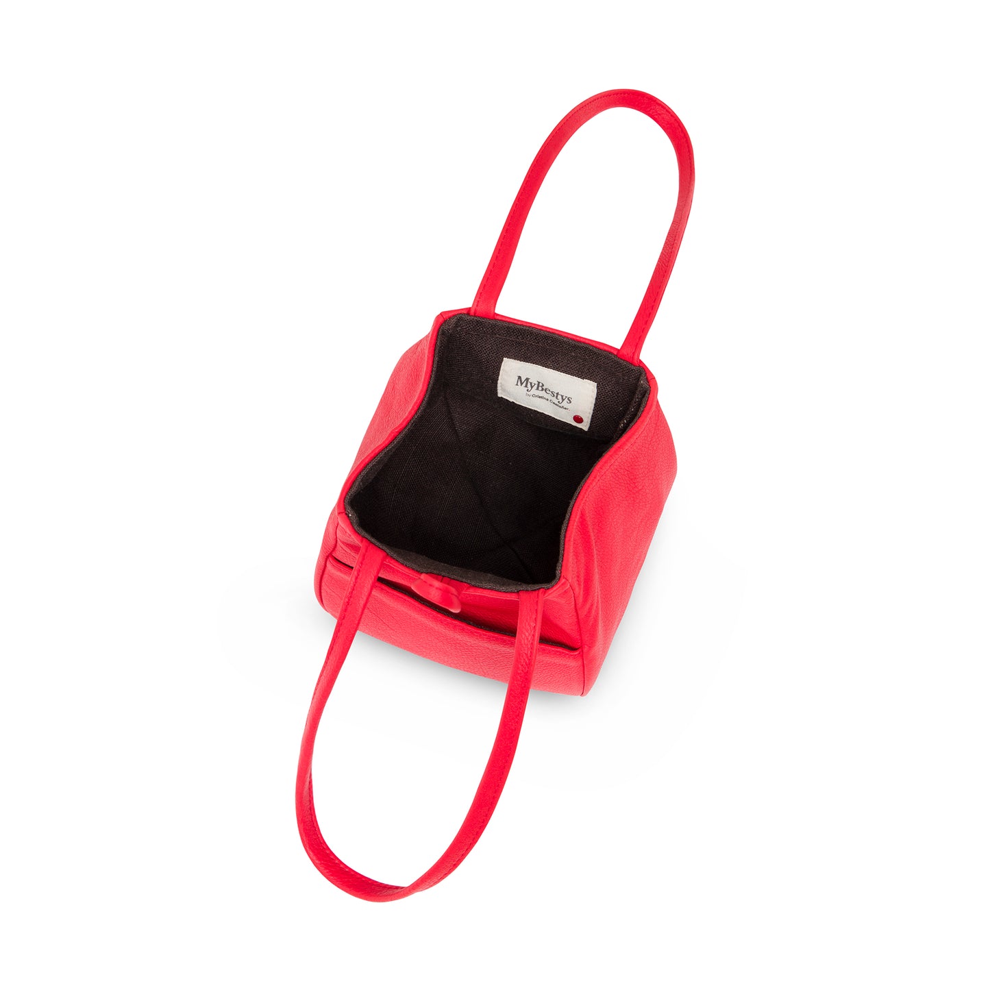 BOMBONERA RED LEATHER