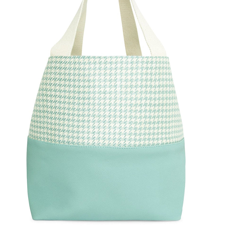 TOTE MEDIUM PATA DE GALLO AGUA