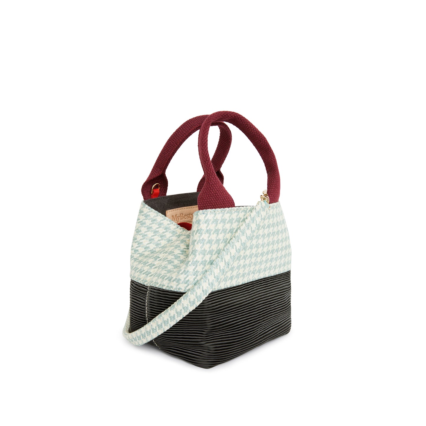 TOTE MINI PATA DE GALLO - GRANATE