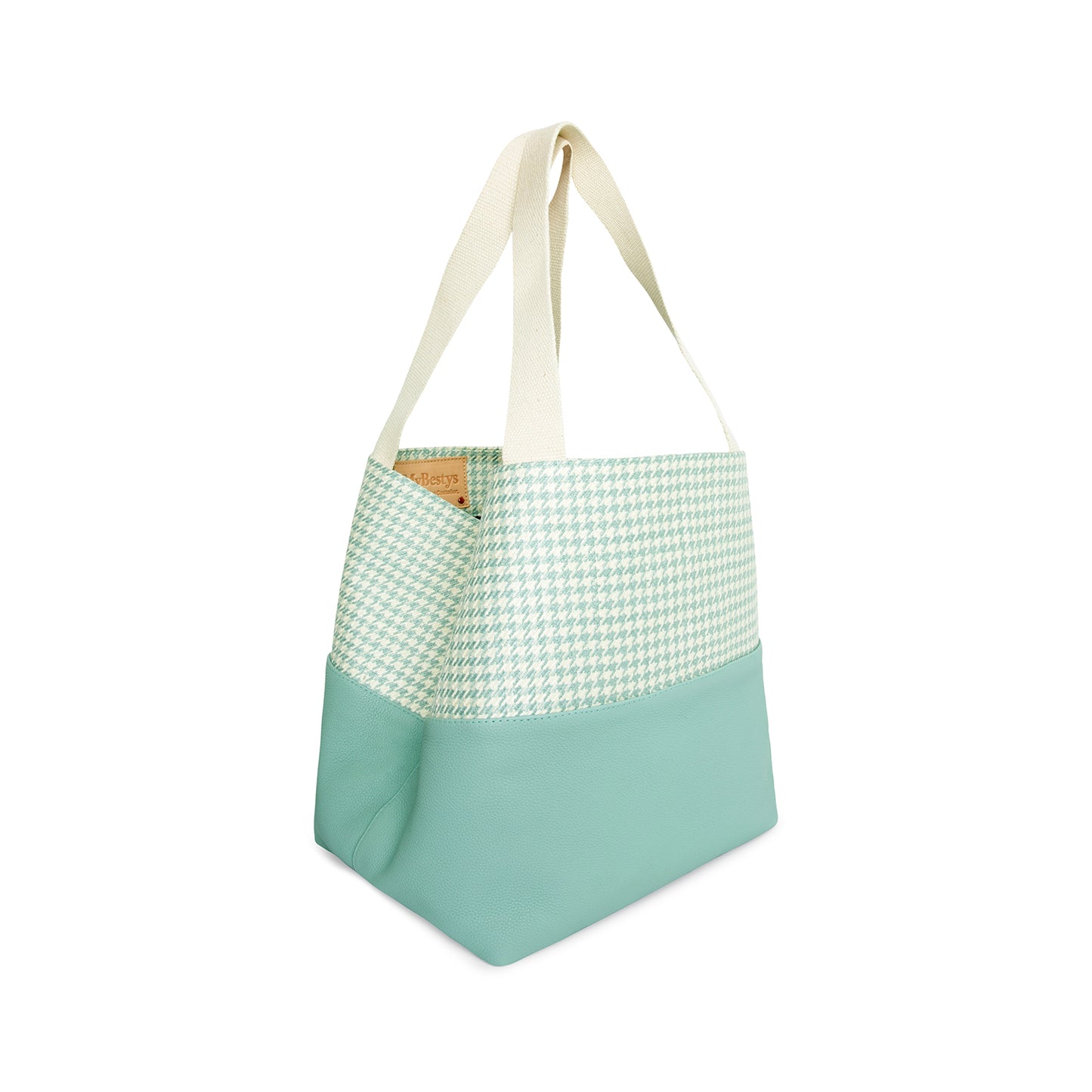 TOTE MEDIUM PATA DE GALLO AGUA