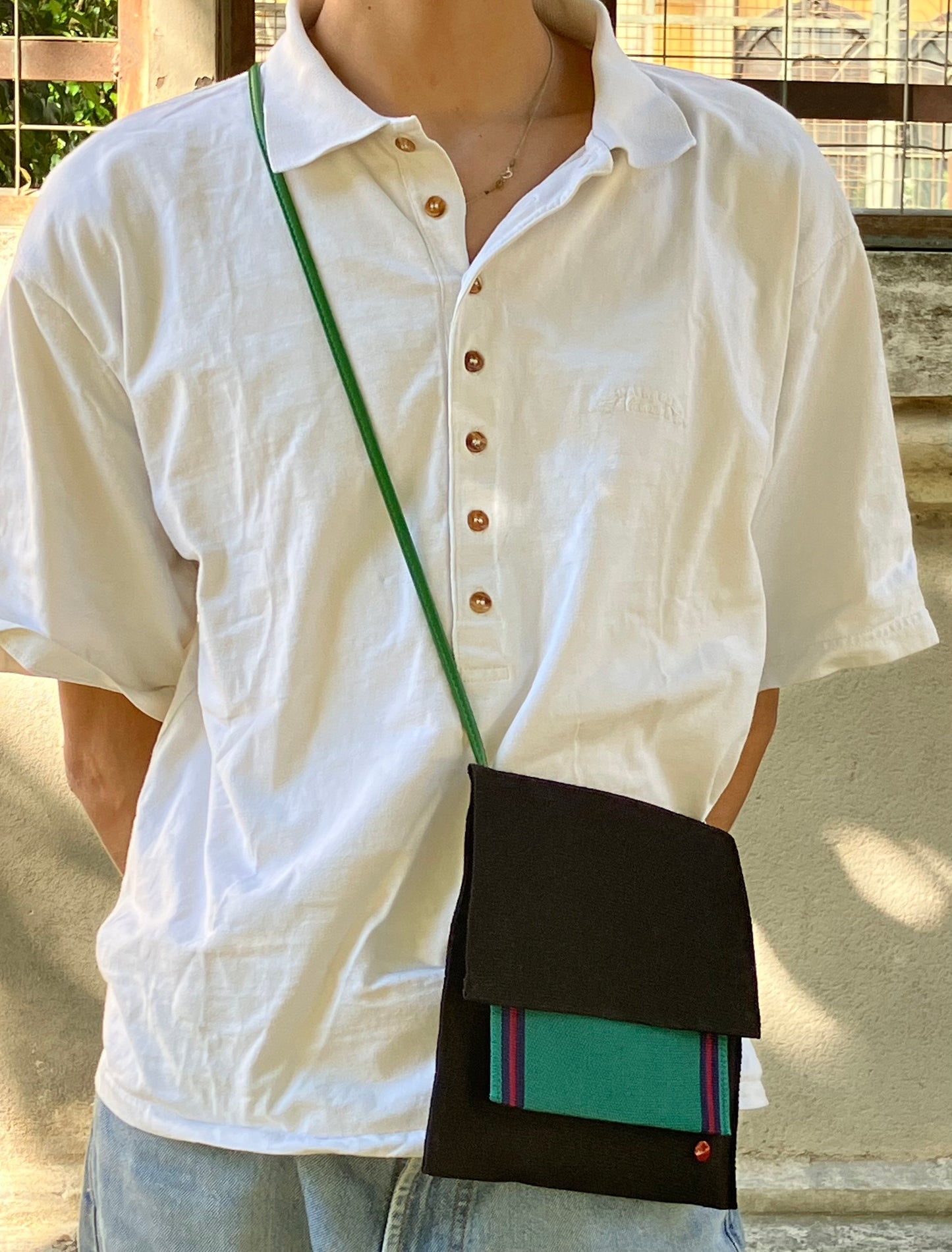 BANDOLERA LONETA NEGRA