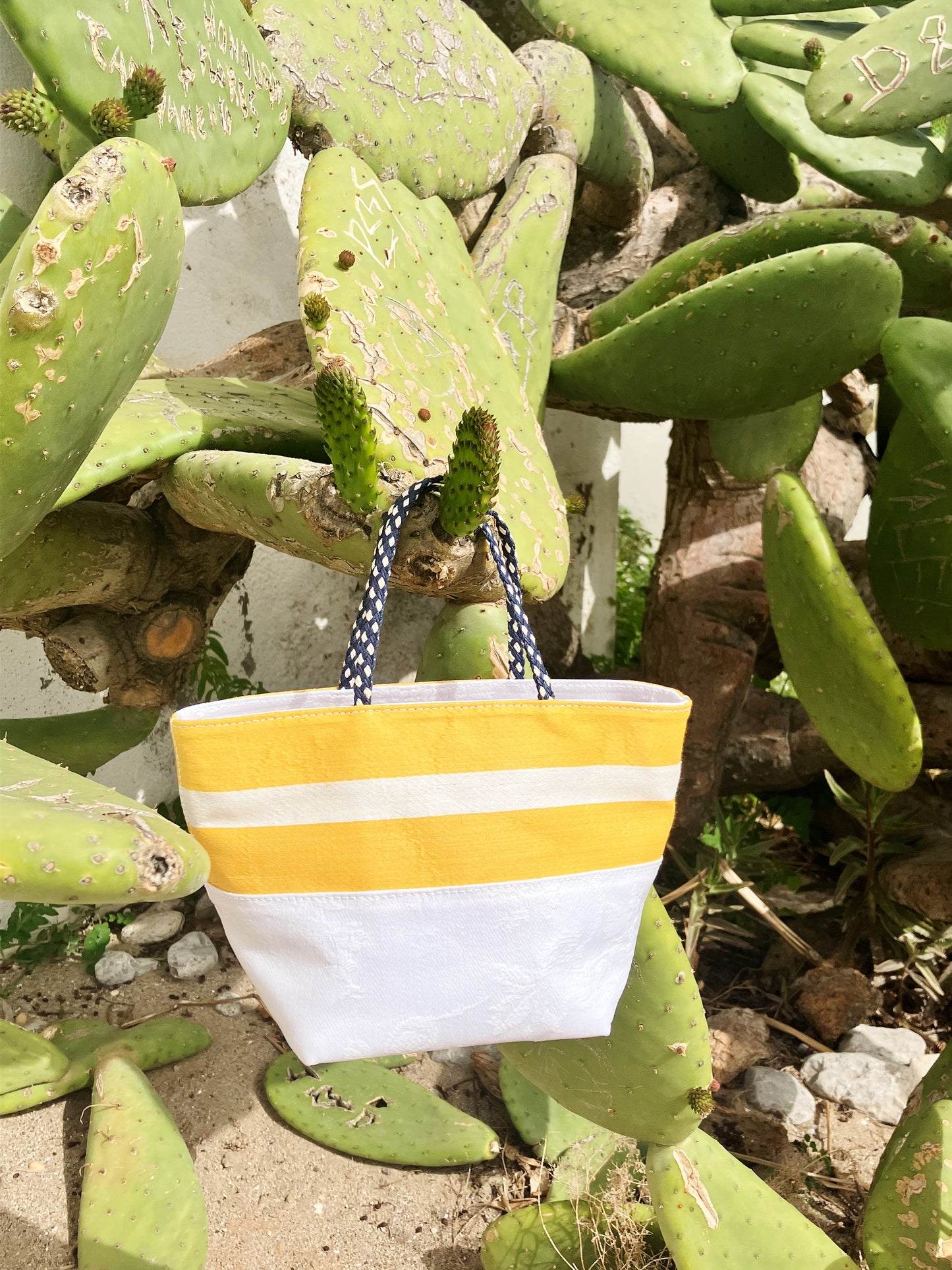 MINI TOTE YELLOW